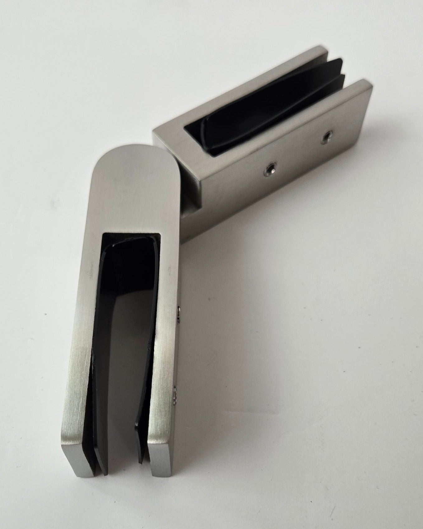 Glass to Glass Adjustable Union 1" Stainless