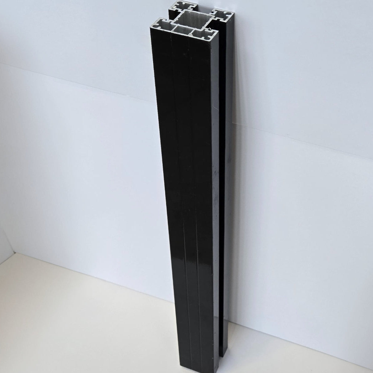 Composite WPC Privacy Fencing - Aluminium Line Post