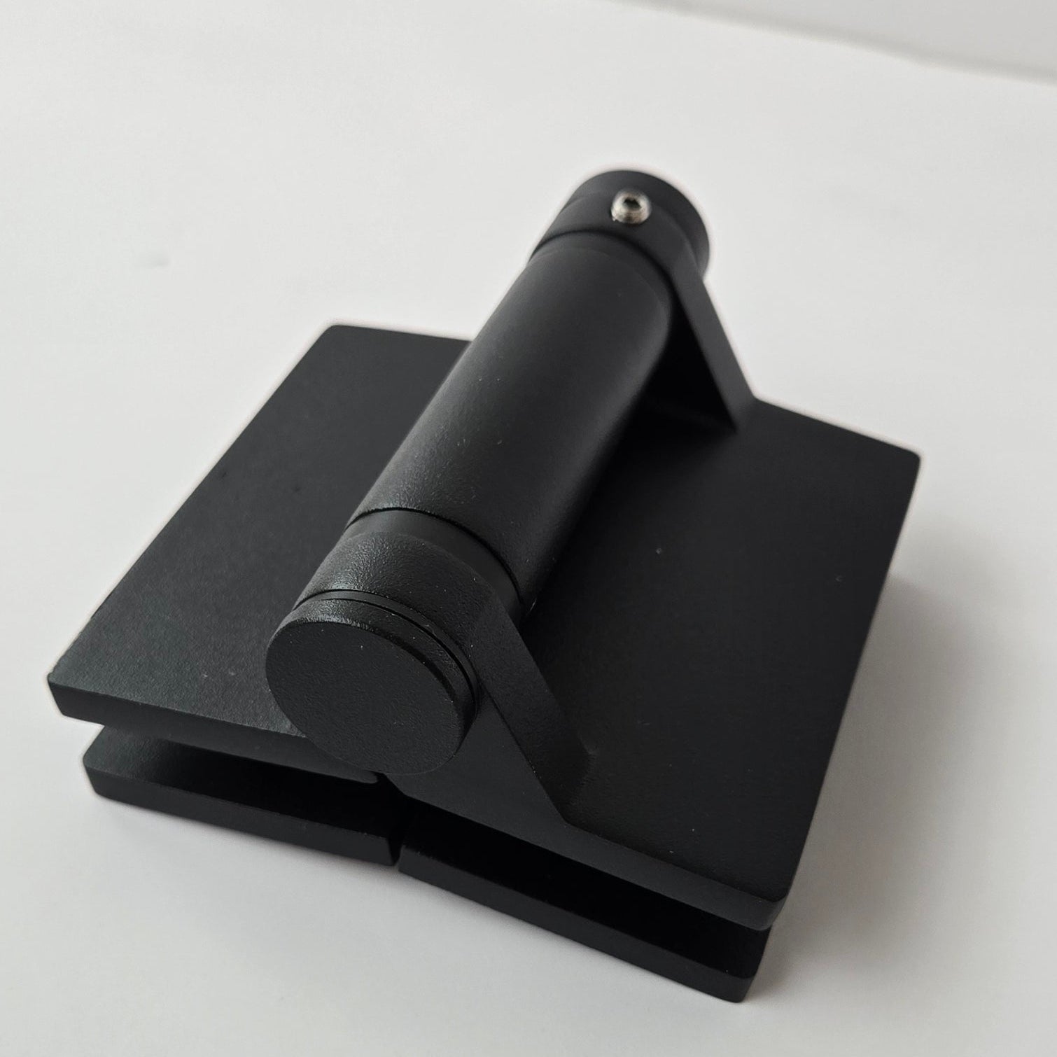 12mm Glass to Glass Pool Fence Gate Hinge Black