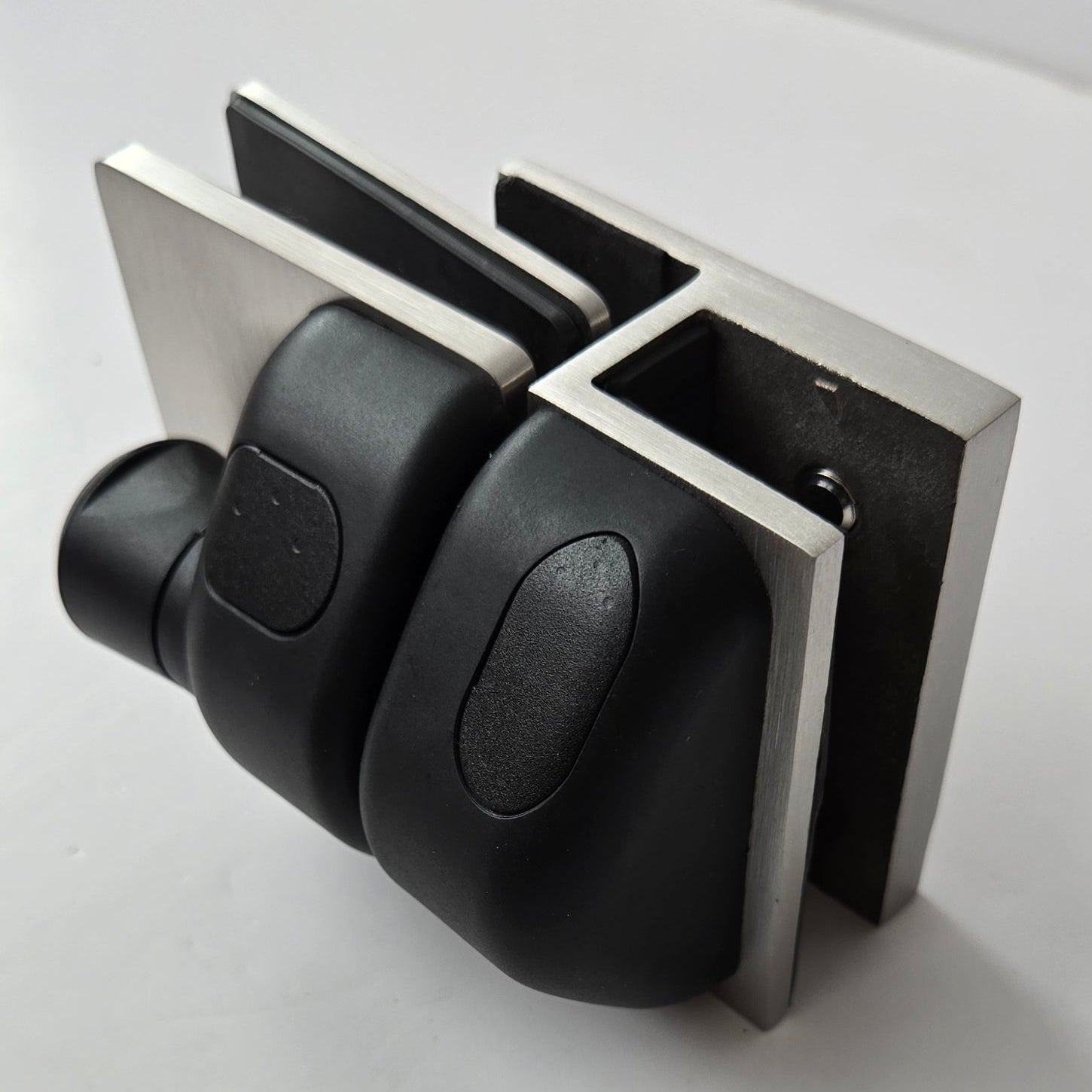 12MM Glass Pool Fence Key Lock Inside Open Stainless