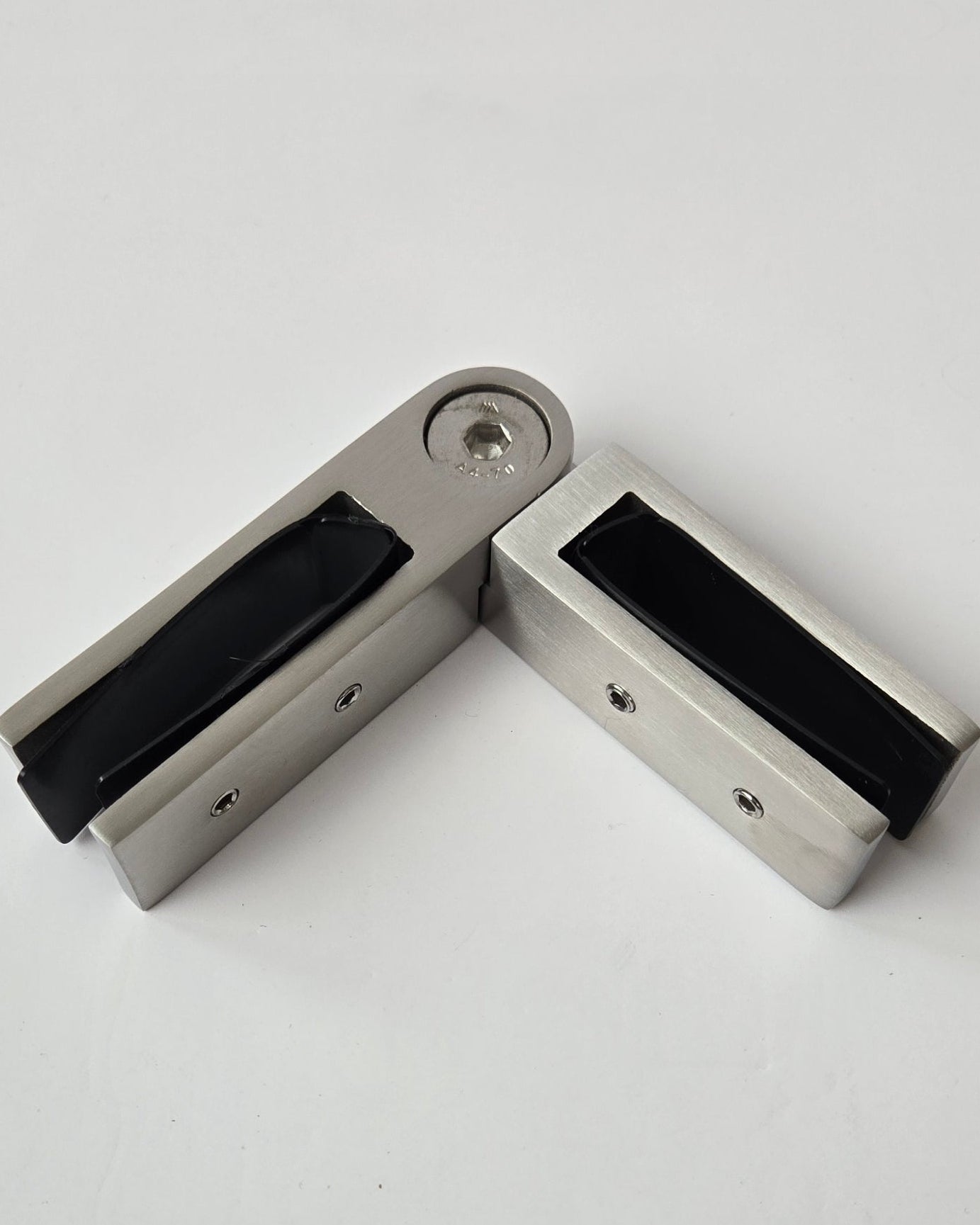 Glass to Glass Adjustable Union 1" Stainless