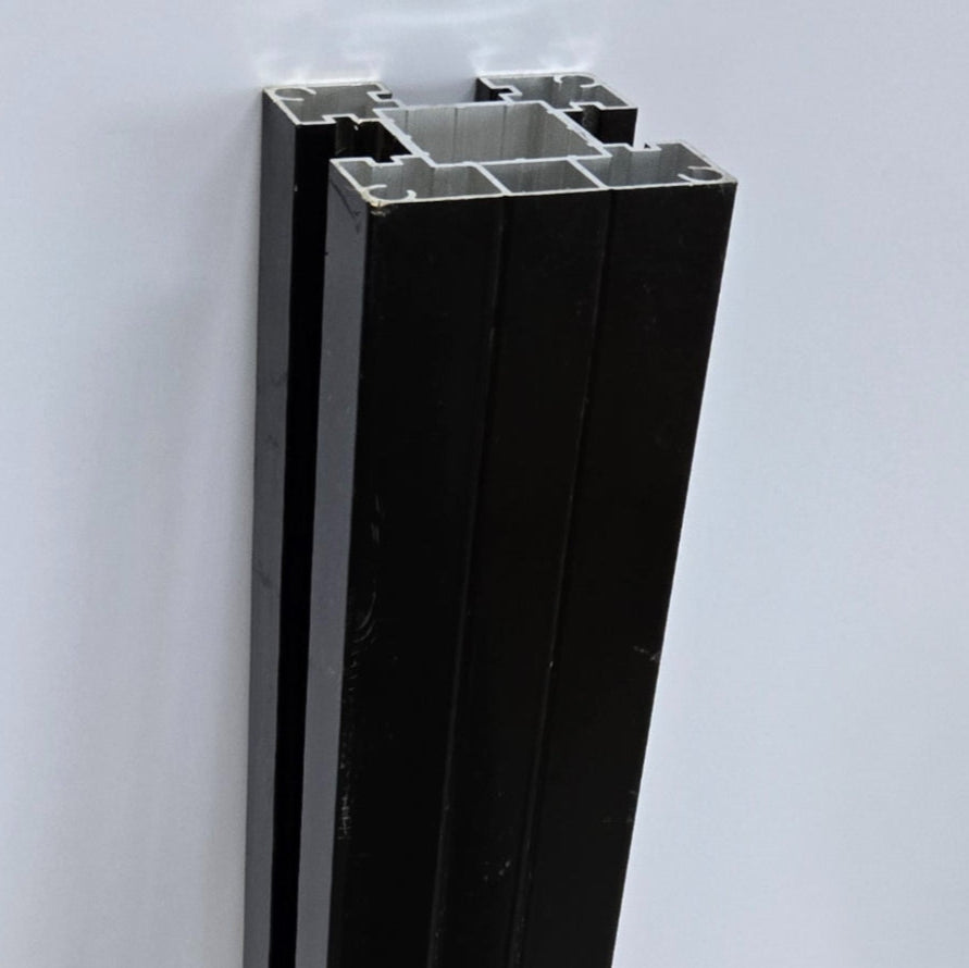 Composite WPC Privacy Fencing - Aluminium Line Post