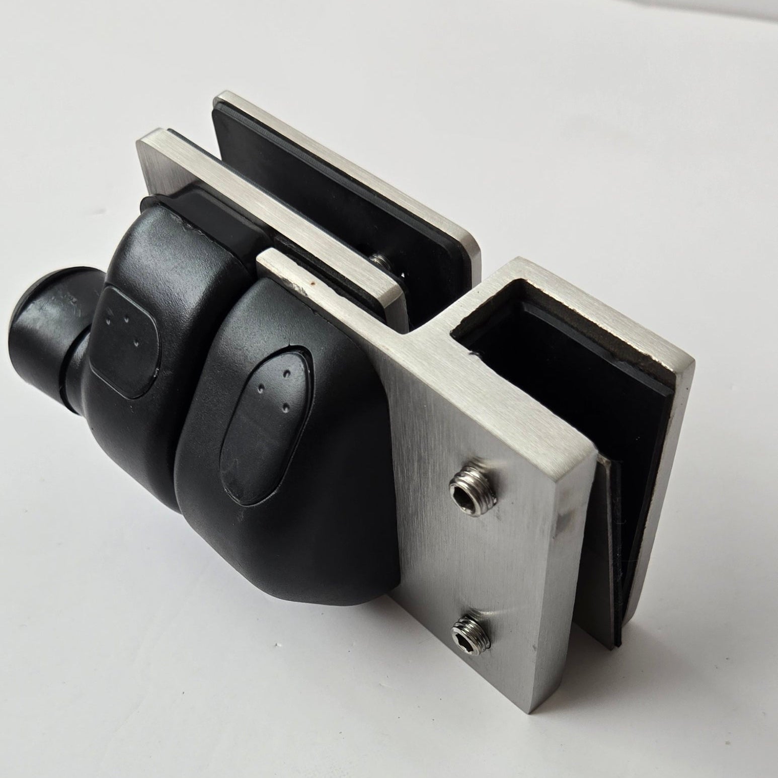 12MM Glass Pool Fence Key Lock Outside Open Stainless