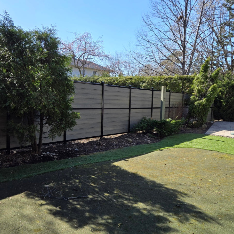 Composite WPC Privacy Fencing - Antique